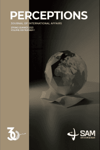 Latest Issue of Perceptions is Out